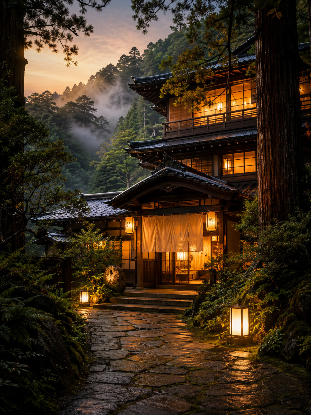 夢心亭 大山